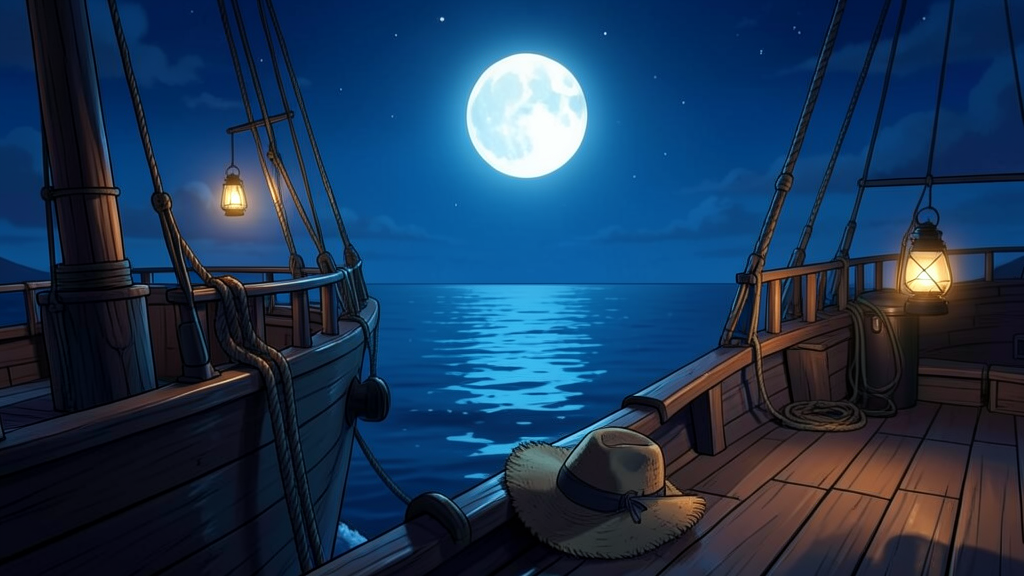 2AM in One Piece: The Straw Hat Crew's Late-Night AI World