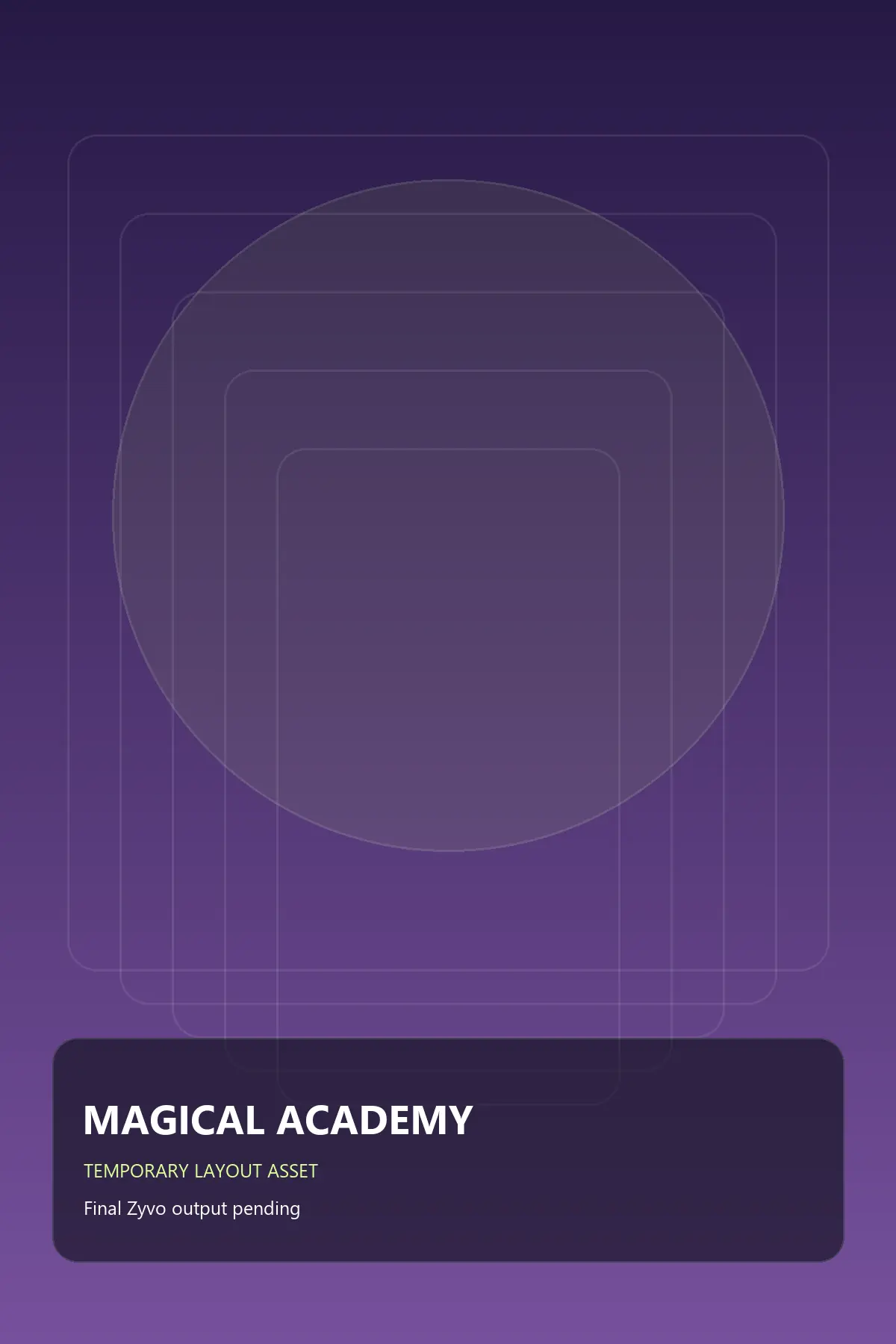 Students crossing a moonlit magical academy after curfew