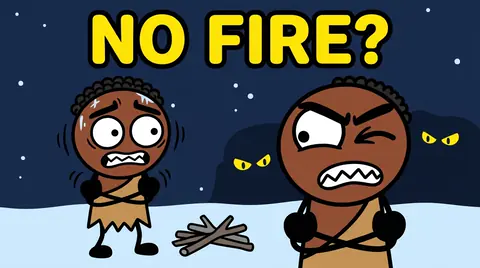 Ancient Humans & Prehistory stickman video niche